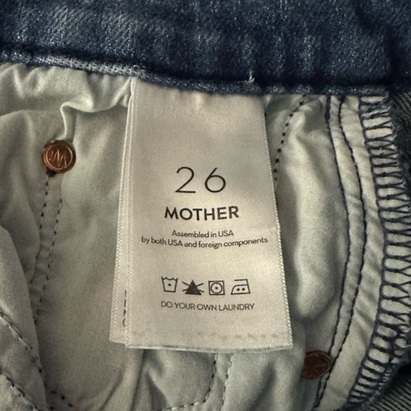 MOTHER Denim The Tomcat Jeans in Completely Over Size 26 - Picture 7 of 10
